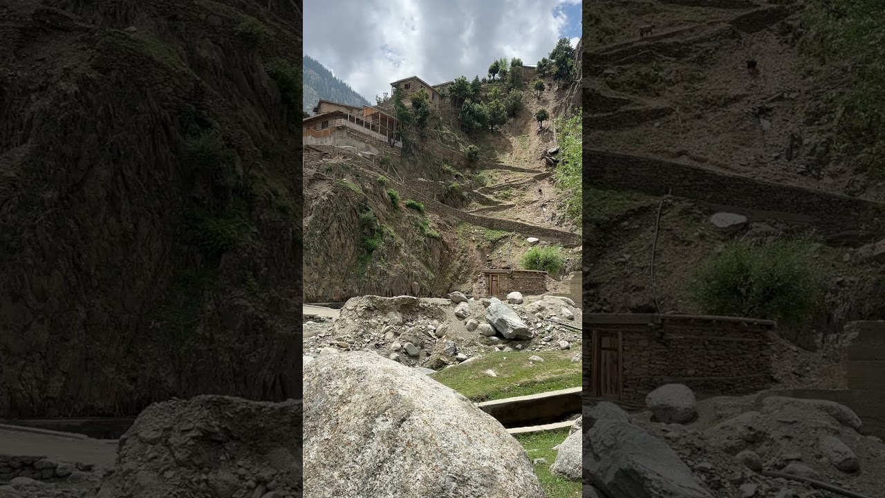 Sherkhanandeh last village of BAMBURAT Chitral