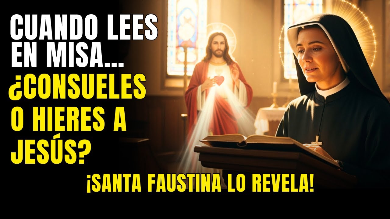 10 ACTOS DEL LECTOR EN MISA QUE TOCAN (O HIEREN) EL CORAZÓN DE JESÚS – SEGÚN SANTA FAUSTINA