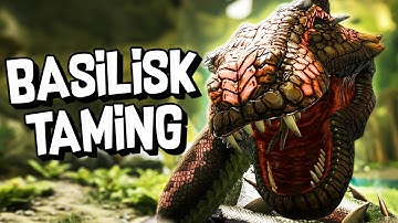 ARK Survival Evolved Ep #28 - TAMING A BASILISK (Aberration DLC) *LIVE*