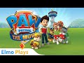 Paw Patrol A Day In Adventure Bay   Elmo Plays Paw Patrol Rescue Team
