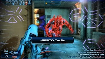 Mass Effect 3 Multiplayer co-op gameplay - Firebase Ghost - Geth Platinum Challenge