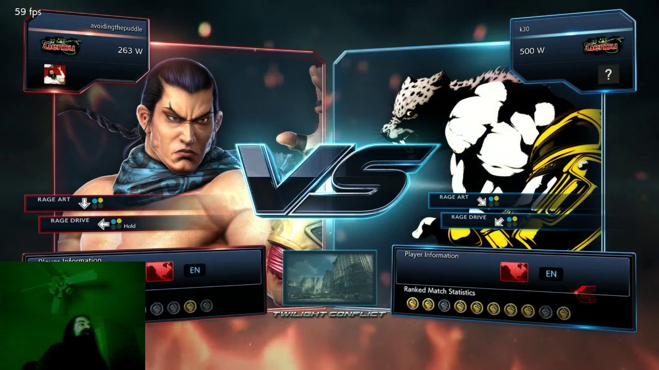 games people play Tekken 7 Ranked w/ Feng | Getting Demoted in the K30 Runback