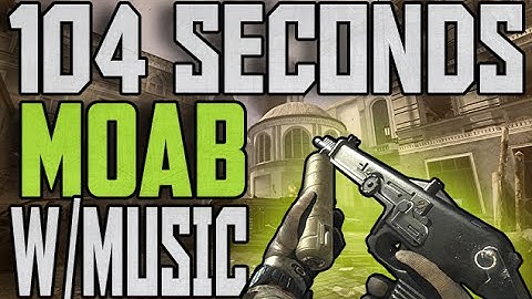MW3: INSANE SOLO 104 SECONDS TDM MOAB! - (MW3 PC Fast MOAB Gameplay)