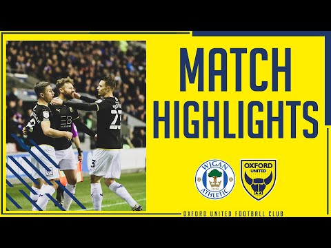 Wigan Athletic v Oxford United highlights