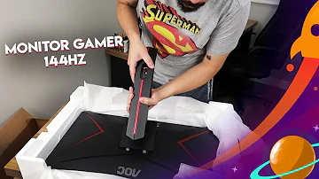 Como ligar um monitor da AOC em um notebook?