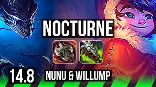 NOCTURNE vs NUNU & WILLUMP (JGL) | 7/3/12, 500+ games | KR Master | 14.8