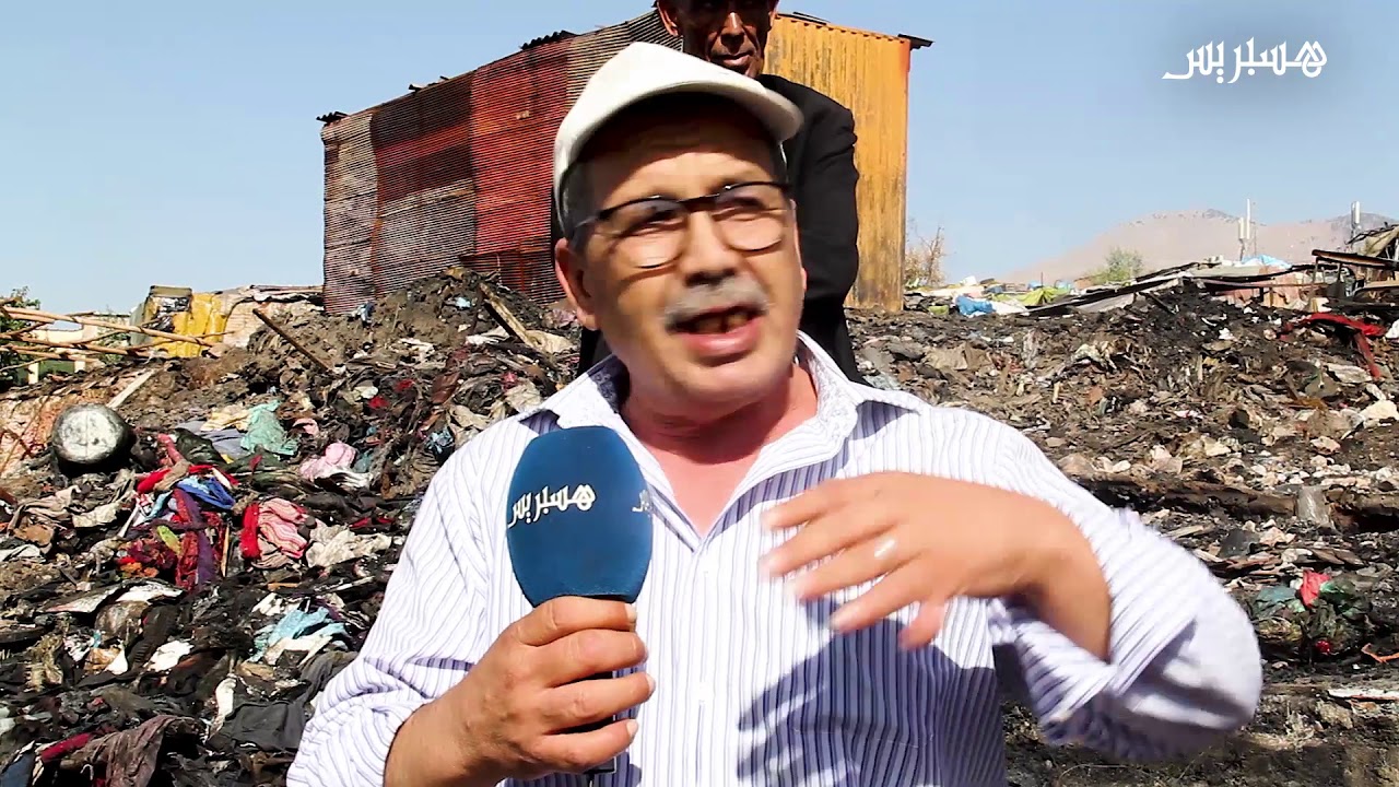 النيران تلتهم سوق الملابس المستعملة في بني ملال مخلفة خسائر مادية كبيرة