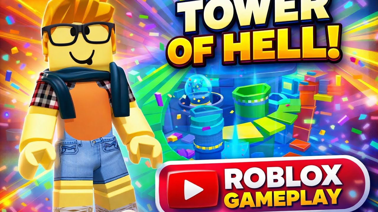 ИБО РОБЛОКС ПРОХОДИТ БАШНЮ TOWER OF HELL!