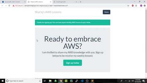 Deploying a NodeJS application via Elastic Beanstalk (long version)