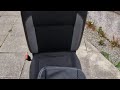 Leather inn fitting single seat cover vw transporter ( Link in description)