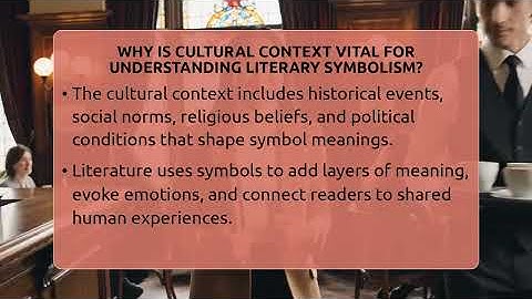 Why Is Cultural Context Vital For Understanding Literary Symbolism? - The Prose Path