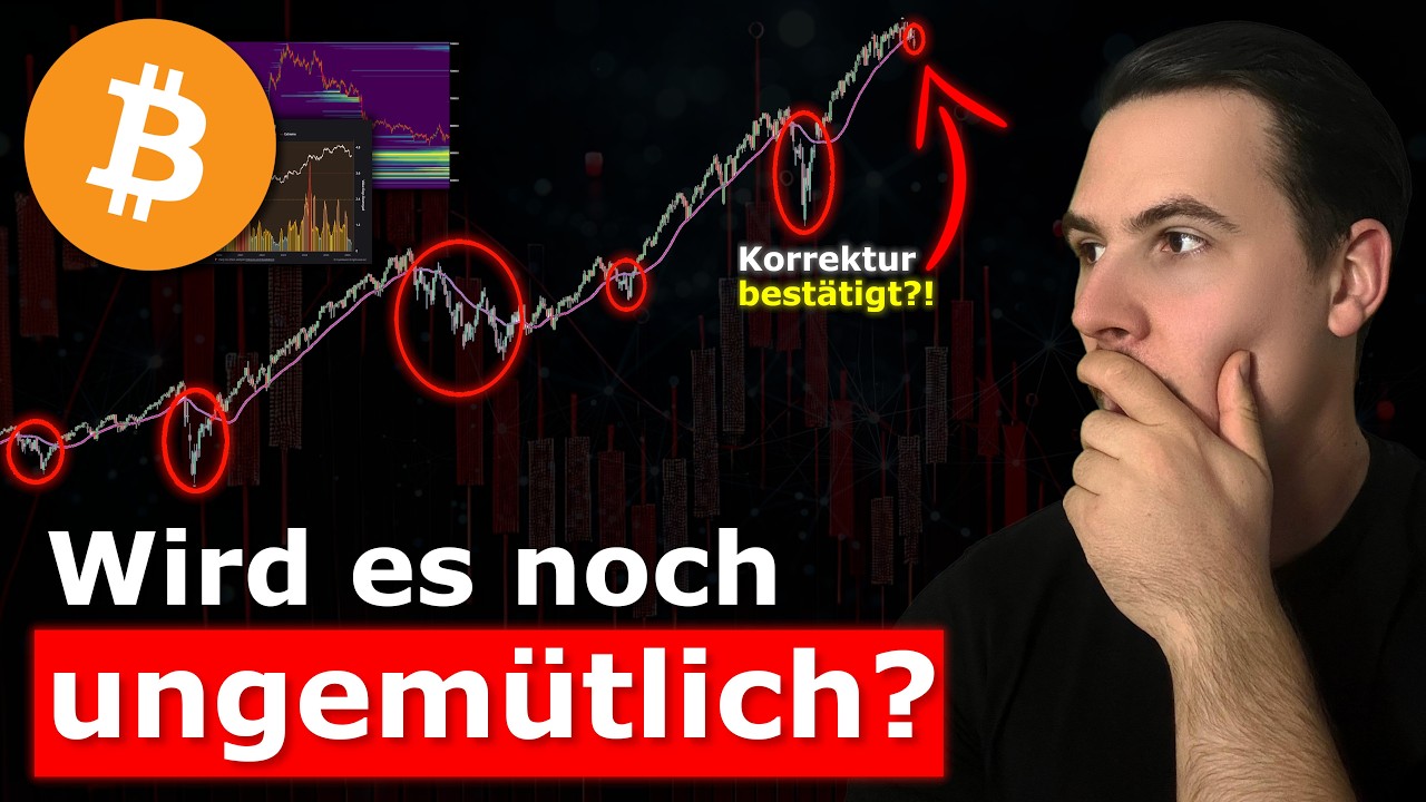 Nächste Bitcoin-Korrektur noch Heute Nacht?!