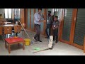 housekeeping training video/cleaning process