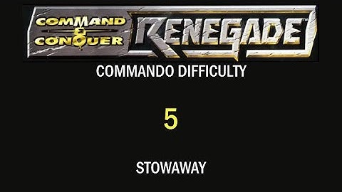 Command & Conquer: Renegade (Commando Mode) - 05 - Stowaway