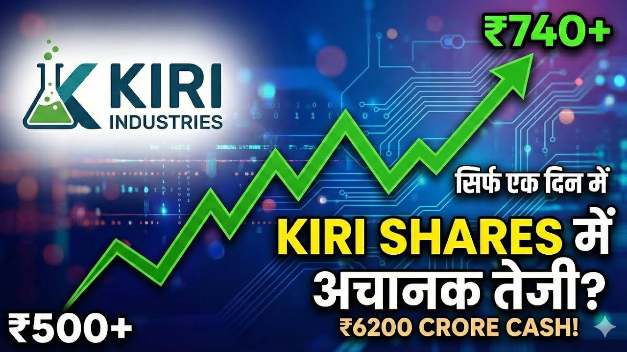 KIRI SHARES में अचानक आई तेजी  | कहा से आया इतना पैसा | Kiri Industries का पूरा सच!
