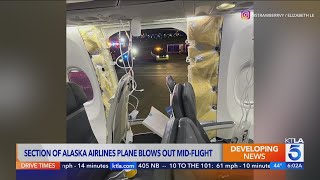 Alaska Airlines grounding all Boeing 737 MAX9s after hole blows open in cabin