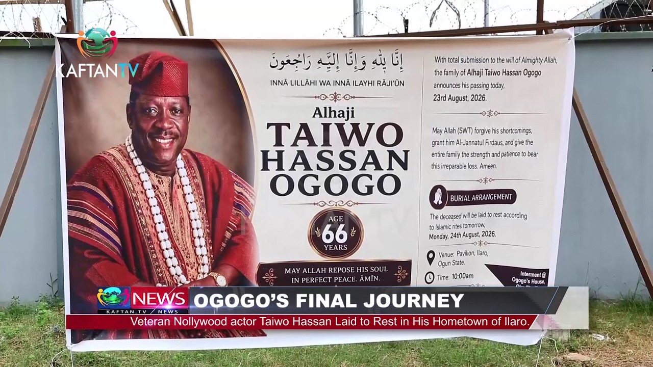 NEWS:  Veteran Nollywood Actor Taiwo Hassan Laid To Rest In His Hometown Of Ilaro.