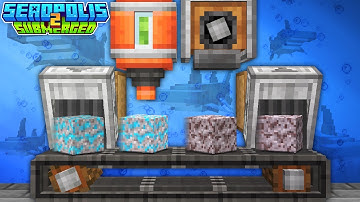CREATE RESOURCE AUTOMATION! EP4 | Minecraft Seaopolis: Submerged 2 [Modded Questing Seablock]