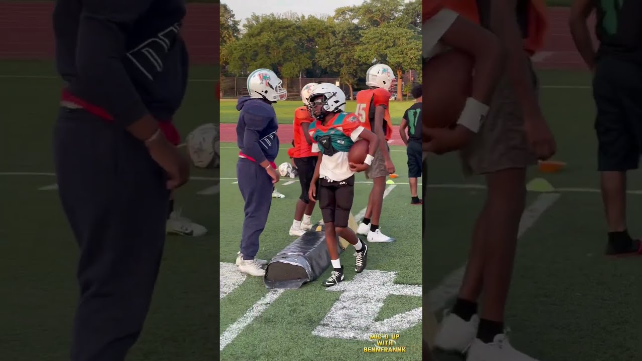 LEAD AND THEY WILL FOLLOW YAHSKI MIC D UP Micdup Youthfootball 13ufootball Practice