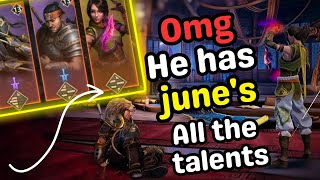 My Experience Fighting an Opponent with june all talents 🤯 How is she ? || Shadow Fight 4 Arena