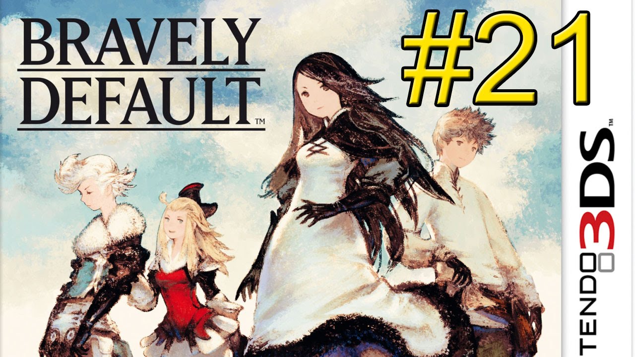 Bravely Default 1 Nintendo 3Ds 2Ds Ds 3D Pal - Original Complet