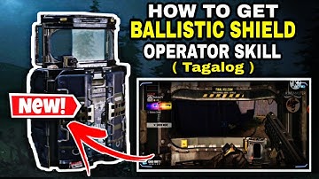 How to get Ballistic Shield New Operator Skill Easy tutorial and Gameplay tryout Call of duty@mobile