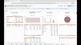 How to Save and Spend from Savings Funds | Coplenty Budget Template Tutorial in Google Sheets