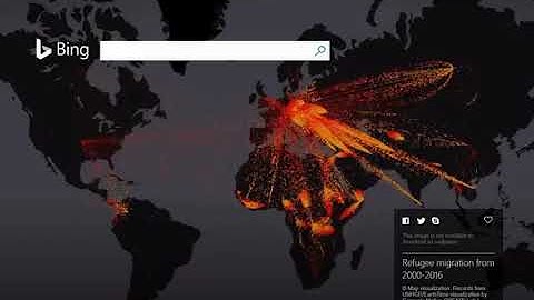 WATCH: Map visualization of world "Refugee" migration from 2000-2016