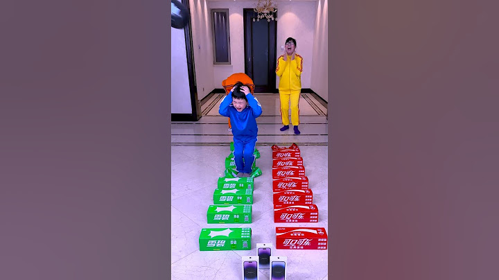 Box Jumping Challenge, Who Stepped On The Trap? #Funnyfamily #Partygames