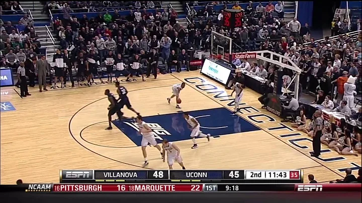 Ryan Arcidiacono to James Bell: Half-Court Alley-Oop Dunk