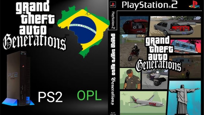 Meu PS2 Nostalgia: GTA Dublado PT-BR versão (BETA) DVD ISO PS2