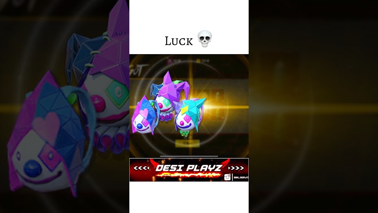 Luck 💀!  