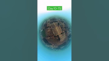 How To Use Asteroid Feature [Day:10-75] #djimini3pro #dji #drone #shorts #explore #asteroid #75hard