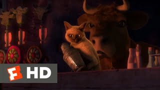 Puss in Boots (2011) Night Club Dance Battle Scene | HD Fandango Movieclips
