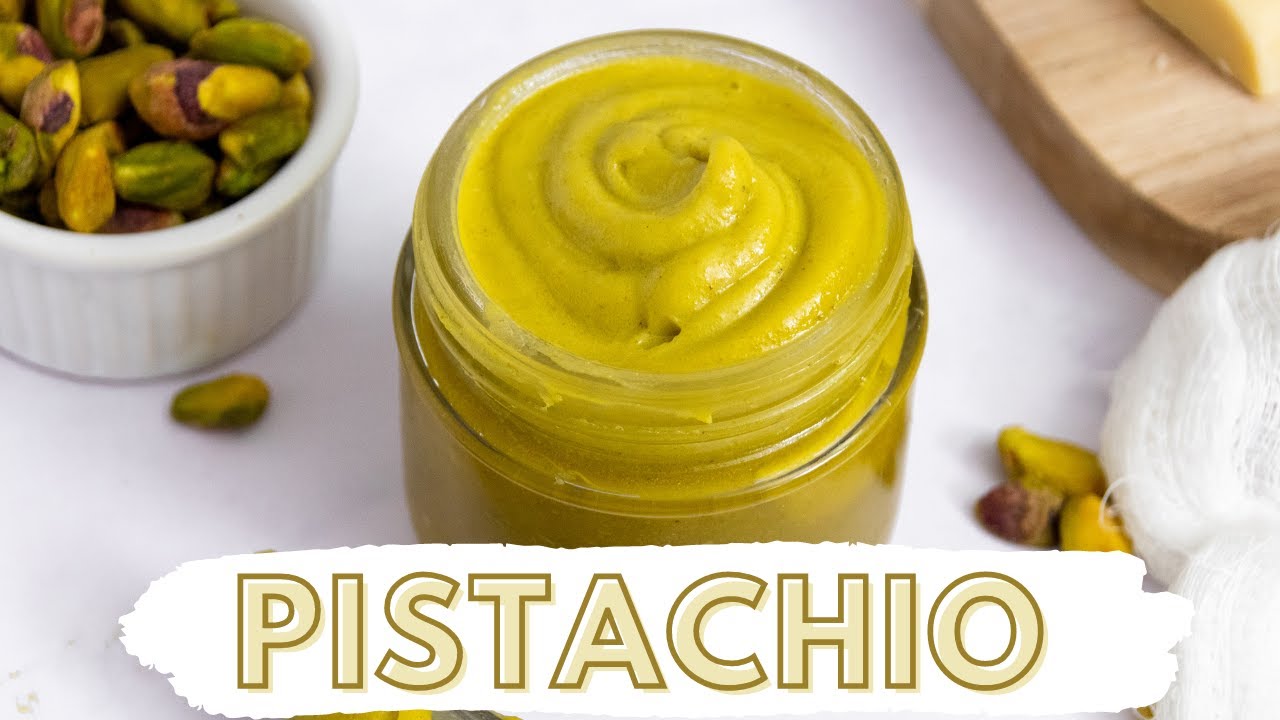 Pistachio Butter (Pistachio Paste) Recipe