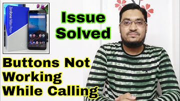 Asus Zenfone Max Pro M1 Buttons Not Working After Receiving Call || Calling Screen Not Working