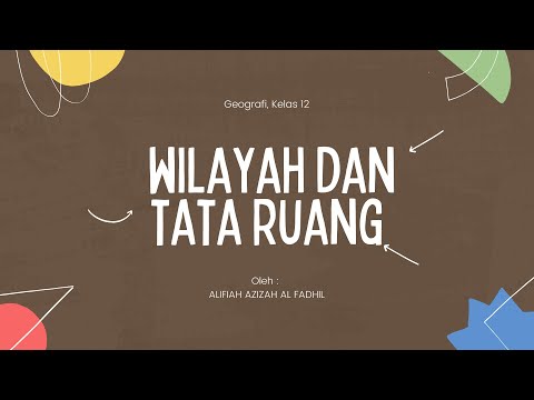 WILAYAH DAN TATA