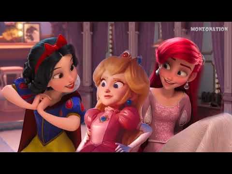 Peaches meet Disney Princesses (Super Mario Bros Movie) - Can Peach pass the Princess test ?