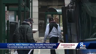 Capital Area Transit requires passengers to wear face masks due to coronavirus pandemic screenshot 5