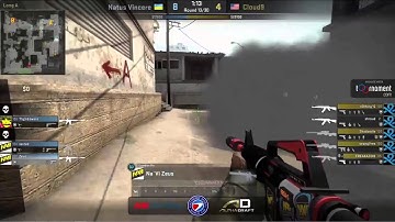Ace clutch by seized - Cloud9 vs NaVi - ESWC 2015 CSGO Montreal