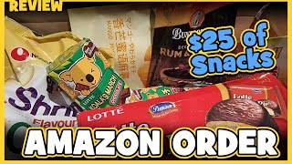 Amazon  Snack Haul Review