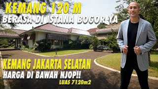 Berasa di istana Bogor| Luas 7120 m2 | Harga dibawah NJOP | Kemang Jaksel