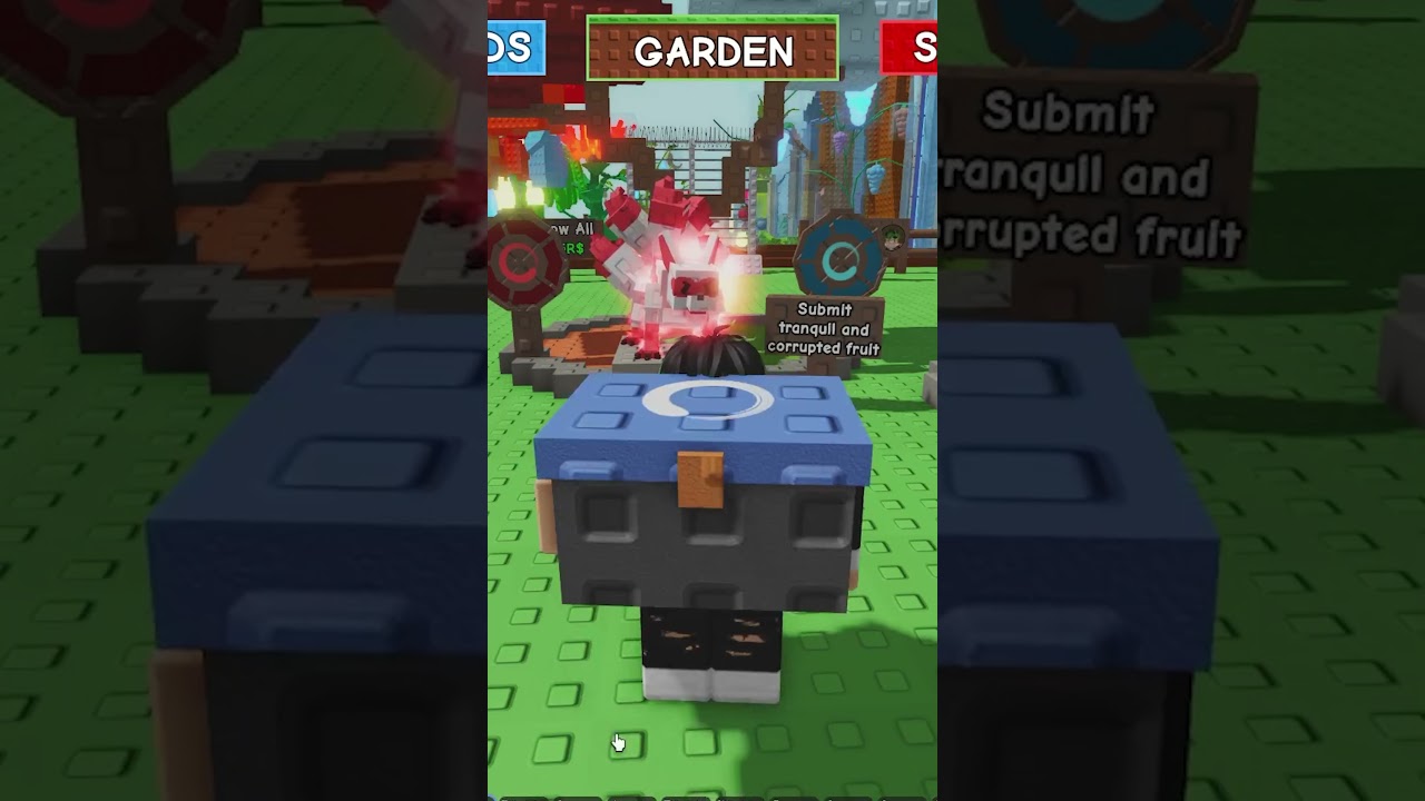 COMO FARMAR KITSUNE CHEST E ZEN INFINITO  #roblox #growgarden