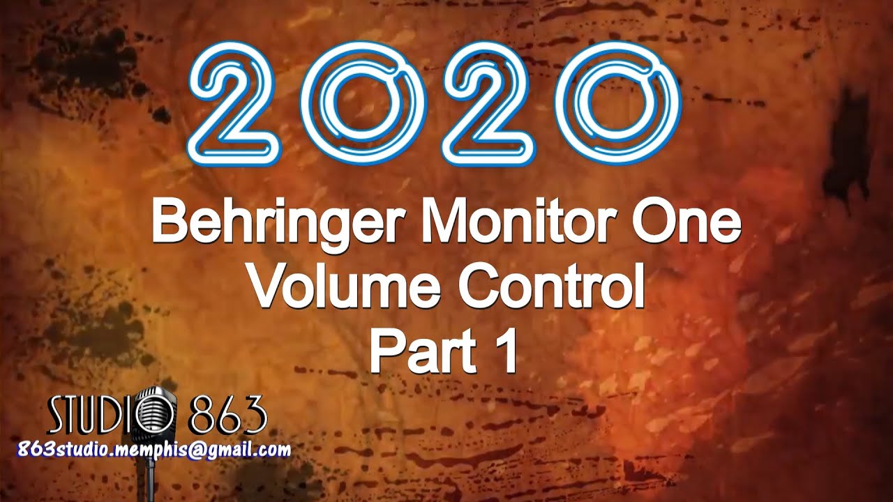 Behringer MONITOR1 Controllo Volume Passivo Per Monitor Studio – Manopola Gigante Per Regolazioni Precisissime, Ingressi XLR E Jack 3,5 Mm