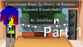 Coutryhuman React To History of Romania : Animated |Countryballs| (Part 1) ( Gacha x Countryhuman )