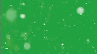 Green Screen Efek Salju, Real Snow