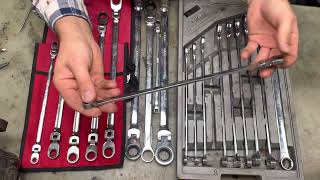 SNAPON vs GEARWRENCH XL Ratcheting Wrenches