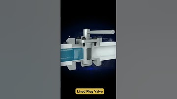 solidworks - 3d model - lined valve