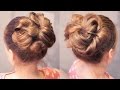 Пучок для девочки на резинках | Авторские причёски | Лена Роговая | Hairstyles by REM | Copyright ©