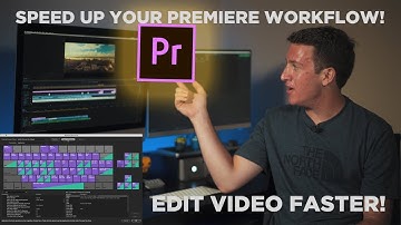 EDIT VIDEO FASTER | Adobe Premiere CC Keyboard Shortcuts You Can
